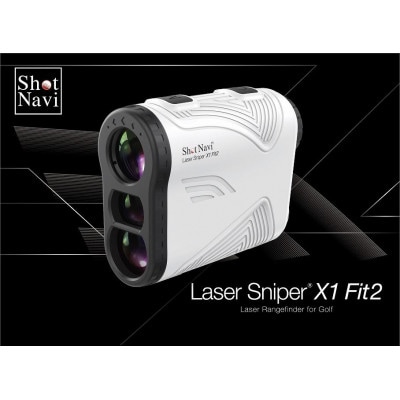 【アウトレット品】ショットナビ レーザースナイパーX1 Fit2 1000 カラー:ホワイト