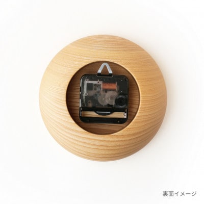 はなもっこ 掛時計 桜鼠(さくらねず) プレーン