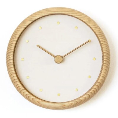 はなもっこ 掛時計 水晶