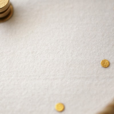 はなもっこ 掛時計 水晶 プレーン