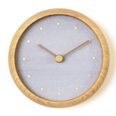 はなもっこ 掛時計 紫雲(しうん)