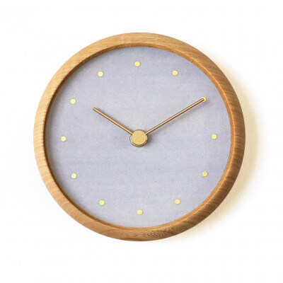 はなもっこ 掛時計 紫雲(しうん) プレーン