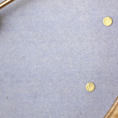 はなもっこ 掛時計 紫雲(しうん) プレーン