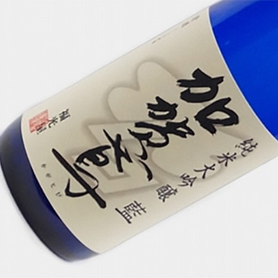 金沢 大和百貨店選定　福光屋の加賀鳶　純米大吟醸「藍」　720ml