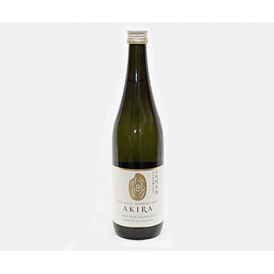 金沢 大和百貨店選定　中村酒造のAKIRA 有機純米酒 720ml