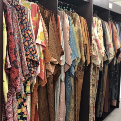 レトロ着物で楽しむ金沢散策計女性1名