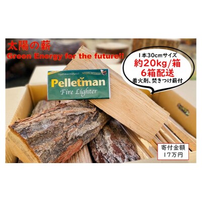 太陽の薪　6箱配送 [No.5325-0027]