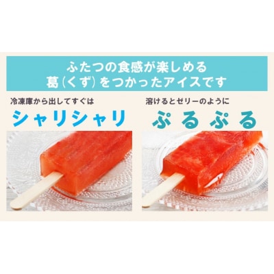 溶けない!?　葛アイス「シャリぷる」3本セット+お試しサイズ1個 [No.5325-0152]