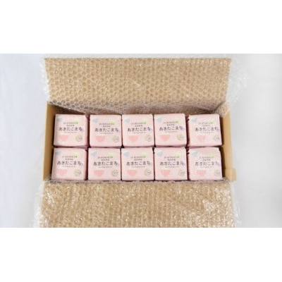 あきたこまち 真空キューブ米 300g×10個 合計3kg [No.5325-0259]