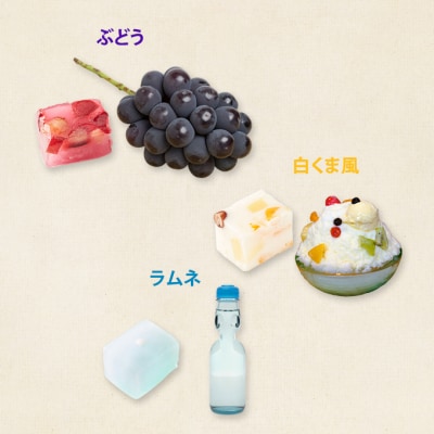 溶けない!?葛アイス「シャリぷる」ミニアソート10個入[No.5325-0289]