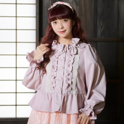 【先行予約】アトリエ小町 クラシカルドールジャケット 無地・ピンク[No.5325-0551]