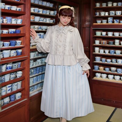 【先行予約】アトリエ小町 クラシカルドールジャケット 無地・ベージュ[No.5325-0552]