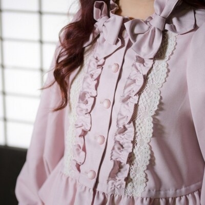 【先行予約】クラシカルドールジャケット 無地・ピンク Lサイズ[No.5325-0633]