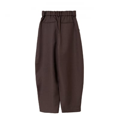 SHEDOE カーヴィパンツ(ブラウン・Sサイズ)[No.5325-0565]