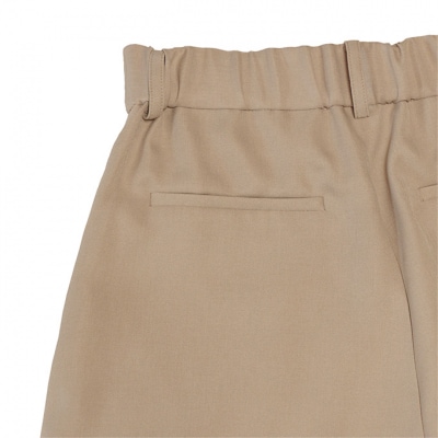 SHEDOE カーヴィパンツ(ベージュ・Mサイズ)[No.5325-0566]