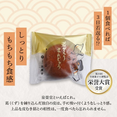 若返りまんじゅう 6個入[No.5325-0606]