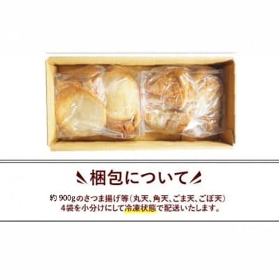  訳あり さつま揚げ 約900g 冷凍 徳島風 練り物 詰め合わせ セット 国産 徳島県 さつまあげ