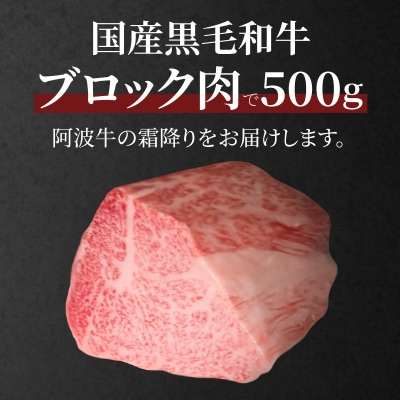 霜降り ブロック肉 500g 牛肉 国産 黒毛和牛 肉 ローストビーフ ステーキ BBQ キャンプ飯
