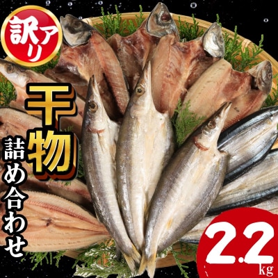 訳あり 干物 約2.2kg 詰め合わせ ホッケ サンマ アジ カマス 和田島産 徳島県 小松島市