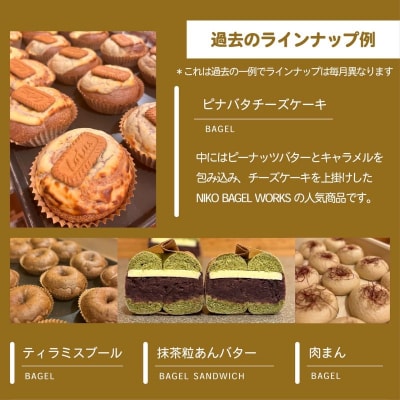 【2025年12月発送分】ベーグル おまかせ 10種セット パン 冷凍
