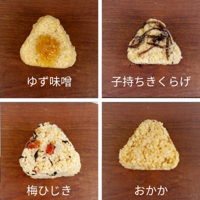 定期便 玄米 おむすび 10種セット10個×3回 コシヒカリ おにぎり ご飯 ごはん 米 こめ 玄米