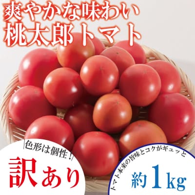【2027年2月発送】【訳あり】 トマト 1kg 桃太郎 先行予約