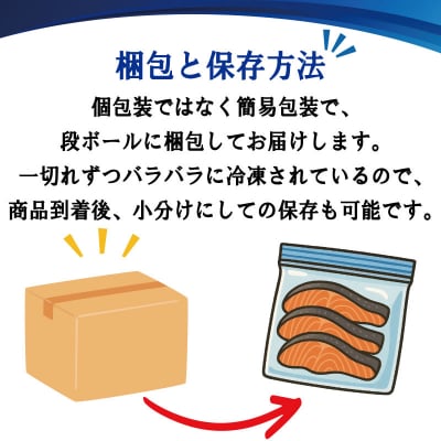 訳あり 紅鮭 厚切り 切り身 1.2kg(100g×12切) 鮭 さけ サーモン カマ