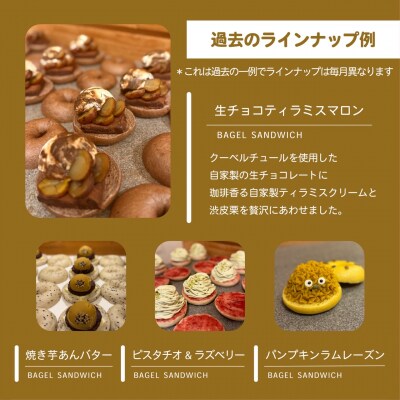 【2026年2月発送分】 ベーグル おまかせ 5種セット パン 冷凍 焼きたて もちもちベーグル