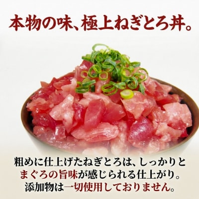 天然本まぐろセット 300g(100g×3P) マグロ 本まぐろ 中とろ ネギトロ