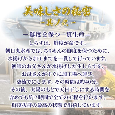 【5月から12月中旬まで発送】 しらす ちりめん セット 計450g ちりめんじゃこ じゃこ しらす