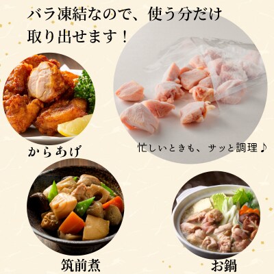 【定期便6回】阿波尾鶏もも肉1.5kg(300g×5P)