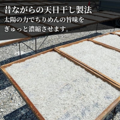 ちりめん 食べ比べ 400g 1袋 200g しらす 匠の極上ちりめん 食塩無添加 6月から発送 