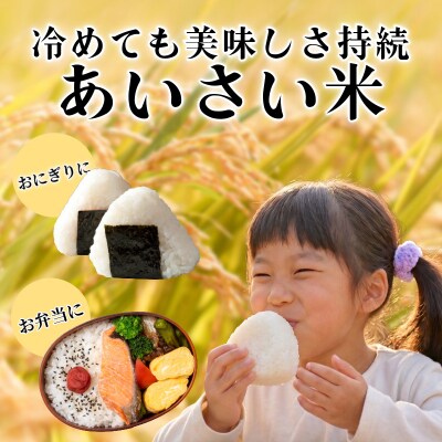令和8年産 米 定期便 あいさい米 5kg×3回 計15kg 白米 米 コシヒカリ ごはん 小松島市