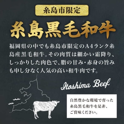 【極厚 シャトーブリアン】A4ランク 糸島 黒毛和牛ヒレ肉 約180g × 3枚[ACA130]