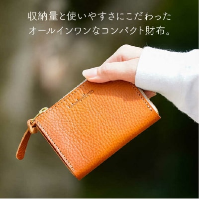 【L字 ファスナー】コンパクト 財布 【LADIES&GENTLEMEN】  [ADK037]