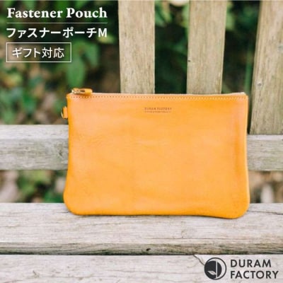 DURAM ファスナーポーチ M 革通帳 18012【Duram Factory】[AJE015]