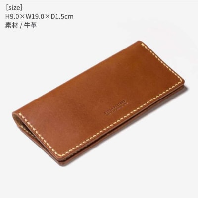 DURAM 二つ折り 長財布/革 レザー メンズ レディース 16008  [AJE060]