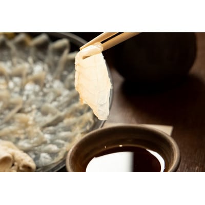 国産とらふく刺身&天然まふくのタタキ刺しの食べ比べセットS