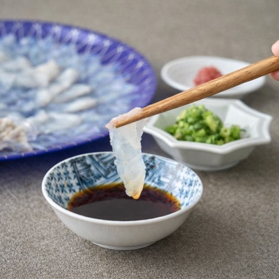 国産とらふく刺身(冷凍・3～4人前)