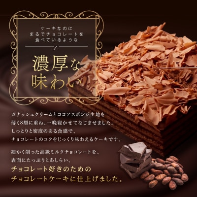 チョコレートケーキ ボヌール・カレ