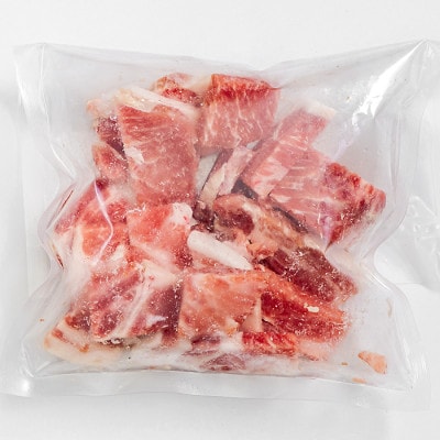 山口県産豚肩ロース角切り250g×20パック小分けセット　旨みたっぷりのハイポー豚