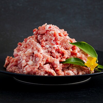 山口県産豚挽肉1kg×5パック小分けセット　旨みたっぷりのハイポー豚
