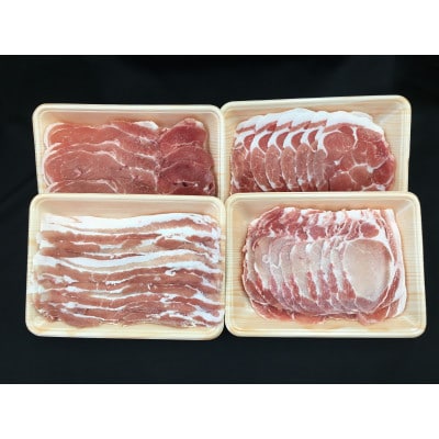 関門ポーク詰め合わせ食べ比べセット(1.7kg)(周南市)