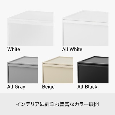 ライクイット　クローゼットシステム ワイド2個組　CS-WD2 2P　オールホワイト
