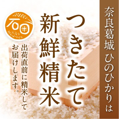 ふるさと納税　奈良県葛城市　令和6年産　ひのひかり　5kg×1袋　米専業農家直送