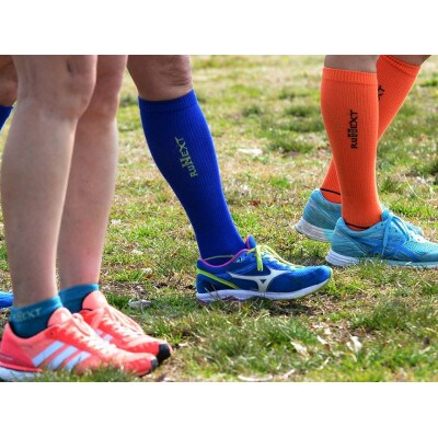 スポーツ用　RunNextコンプレッションハイソックス★ブラック　25～27cm