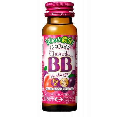 【毎月定期便】【10本】エーザイ　チョコラBB Feチャージ50ml×10本全3回