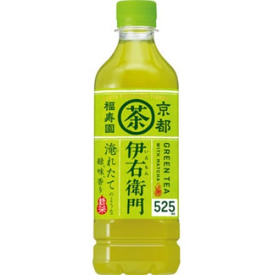 【毎月定期便】 サントリー緑茶　伊右衛門　525ml×24本全2回
