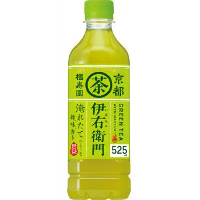 【毎月定期便】 サントリー緑茶　伊右衛門　525ml×24本全3回