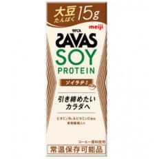 ザバスSOY PROTEIN(ソイプロテイン) ソイラテ風味 200ml×24本 【常温保存可】